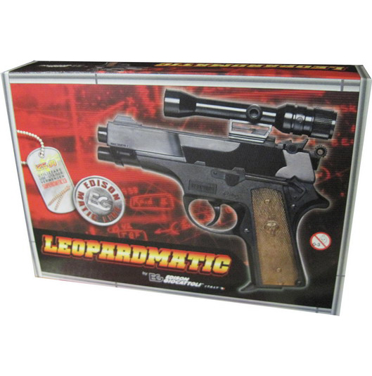 Пистолет с пульками Edison Leopardmatic 17,5 см