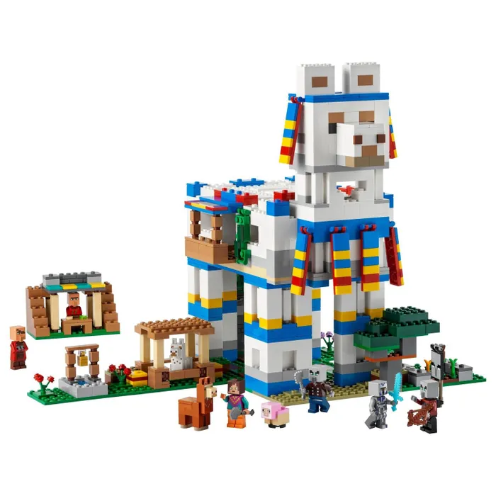 Конструктор LEGO Minecraft The Llama Village 1252 элемента