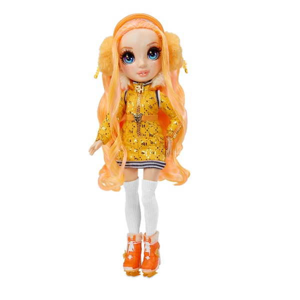 Кукла Rainbow High Winter Break Poppy Rowan оранжевая