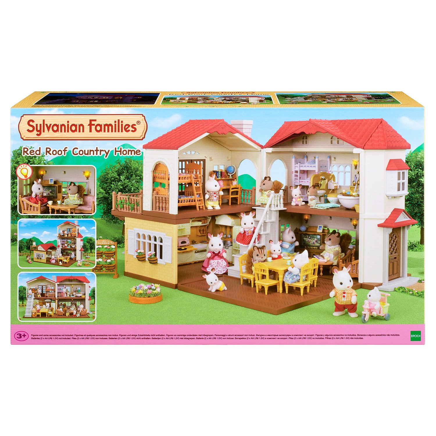 Игровой набор Sylvanian Families большой дом со светом 2752/4531/5302