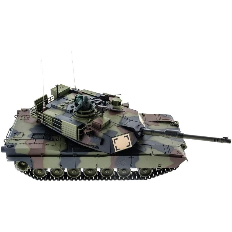 Танк на радиоуправлении U.S.A M1A2 Abrams 2.4G Heng Long 1:16