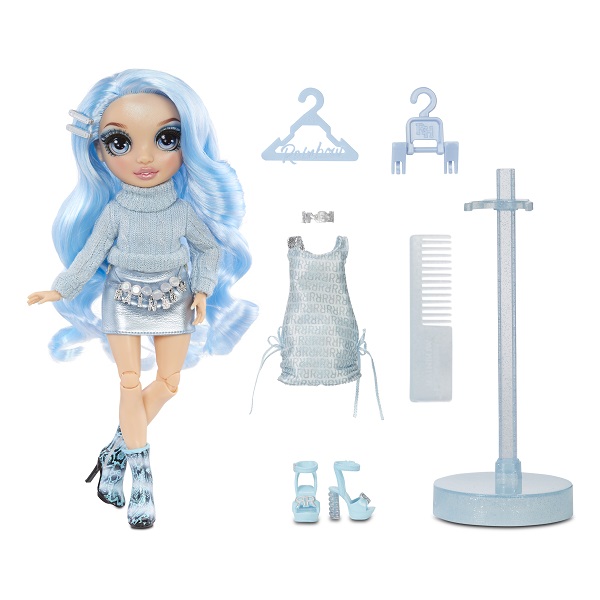 Кукла Rainbow High CORE Fashion Doll Ice голубая