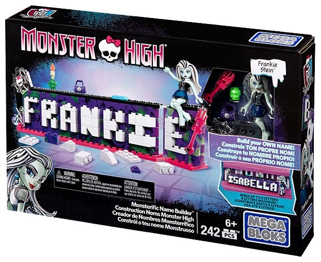 Mega Bloks Monster High DRV33 Монстерическая именная табличка