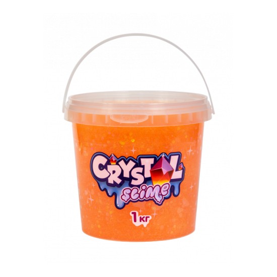 Игрушка Slime Crystal лизун апельсиновый 1 кг