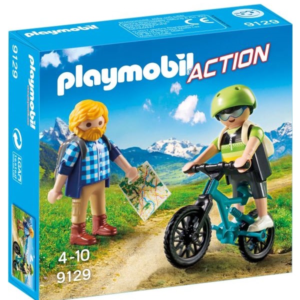 Игровой набор Playmobil Горноспасательная Байкер и путешественник