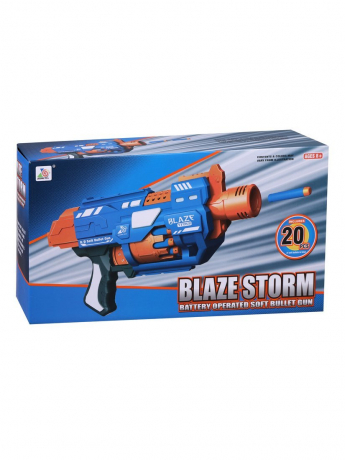 Пистолет Blaze Storm Zecong с мягкими пулями на батарейках