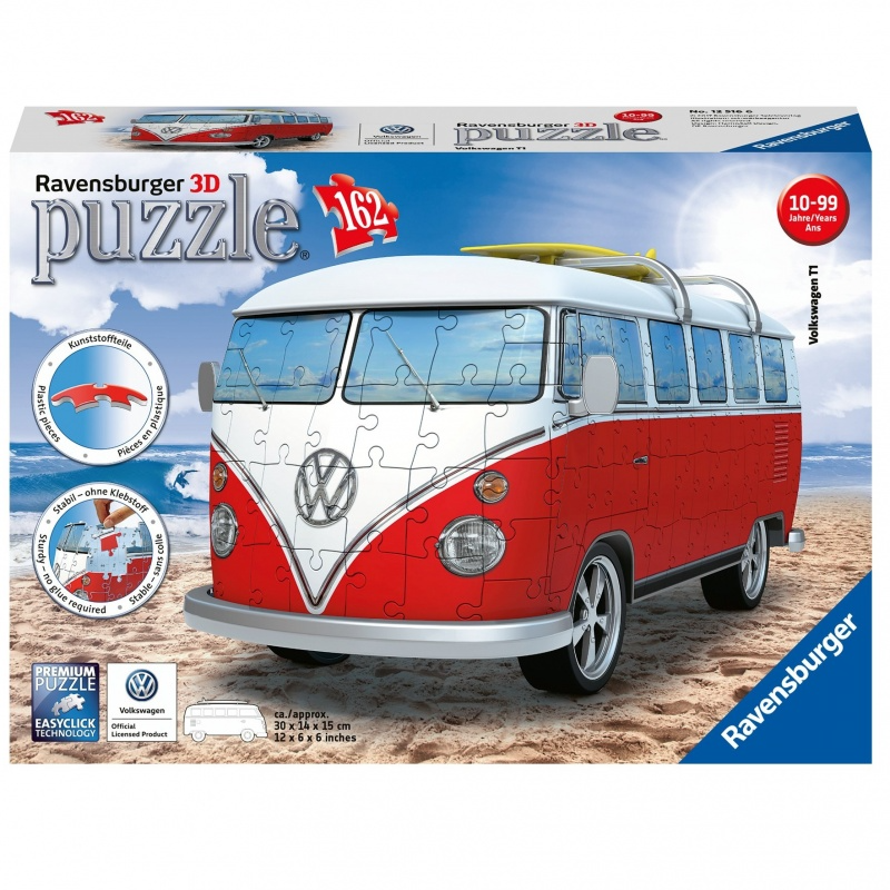 3D Пазл Volkswagen Bus T1
