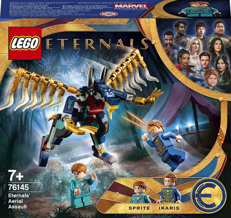 Конструктор LEGO Super Heroes Воздушное нападение Вечных 133 детали