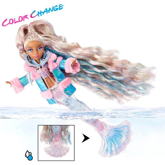 Кукла русалка Mermaze Mermaidz Kishiko меняющая цвет с аксессуарами 