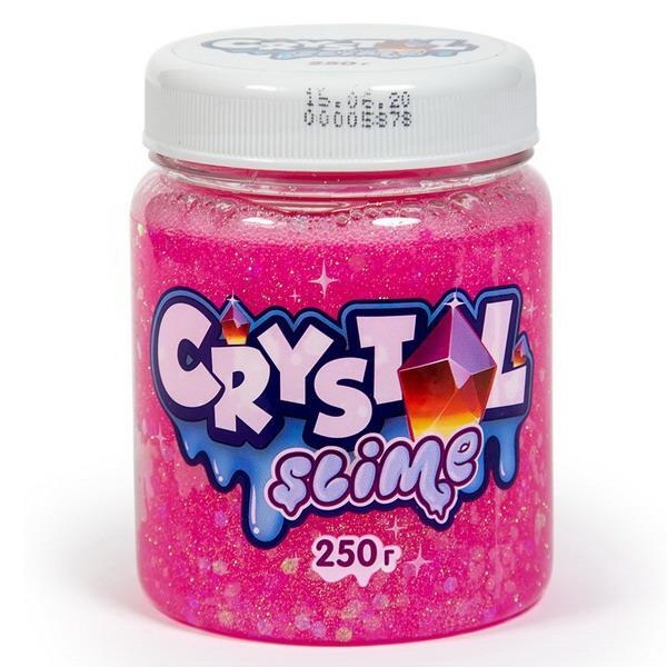 Слайм Slime Crystal slime розовый 250 г