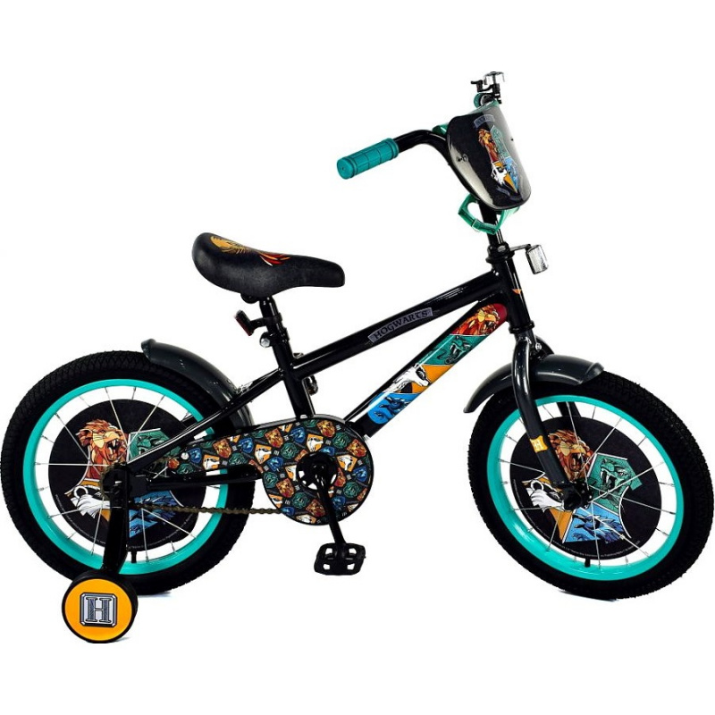 Детский велосипед Гарри Поттер колеса 16" стальная рама стальные обода ножной тормоз