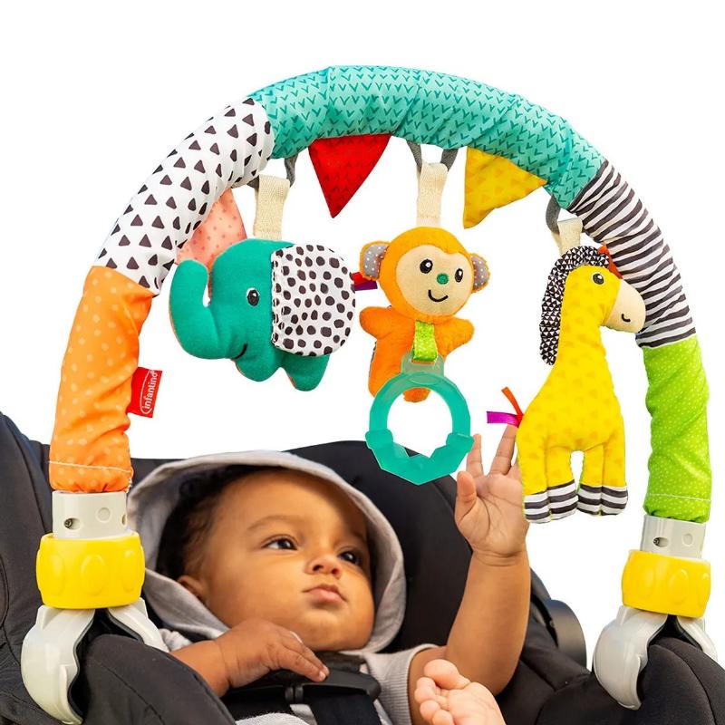 Детская игрушка для коляски Infantino Дружные зверюшки