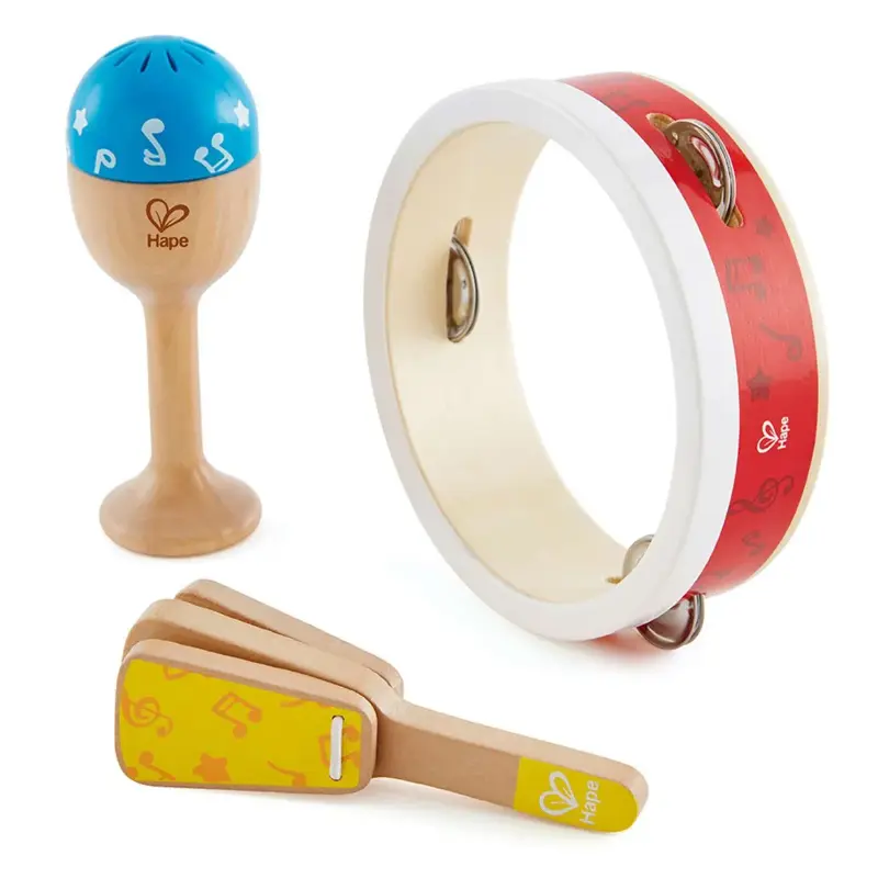 Музыкальная игрушка Hape Детский набор перкуссионных инструментов