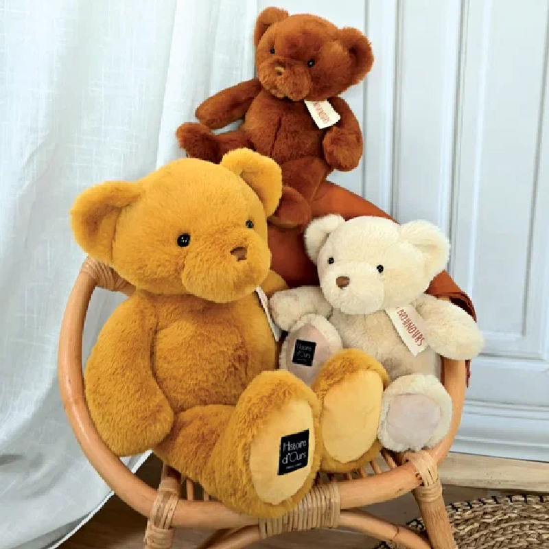 Мягкая игрушка Doudou Медведь из коллекции Le Nounours 28 см 