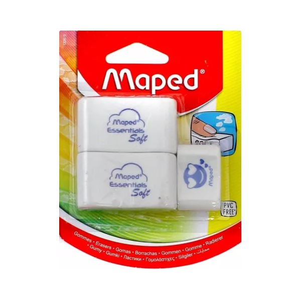 Набор ластиков Maped 3 шт
