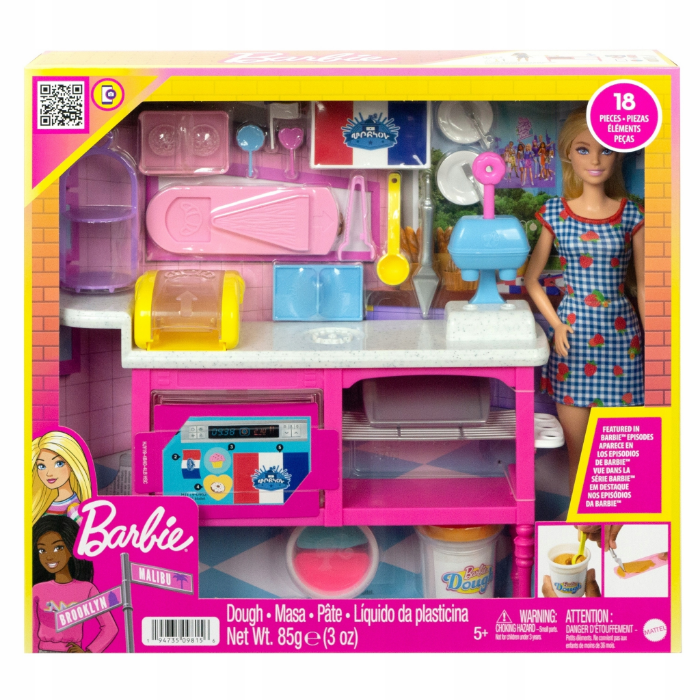 Игровой набор Barbie Кондитерская с куклой