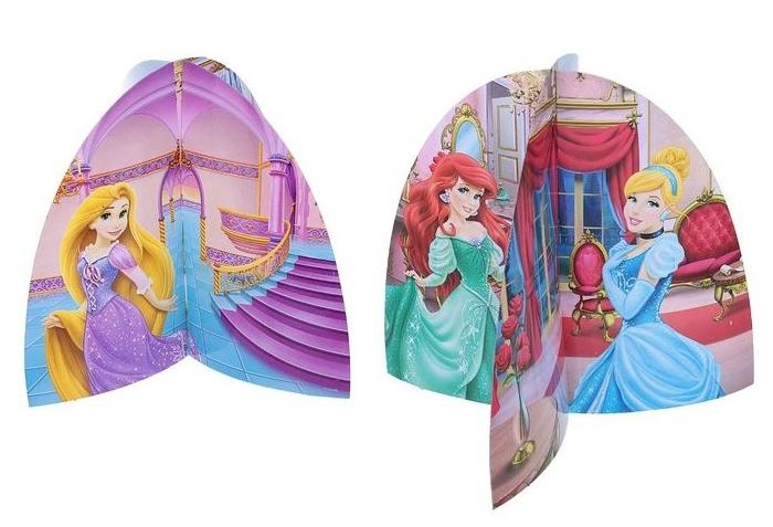 Набор мебели для кукол Disney Гостиная 6 предметов Принцессы 