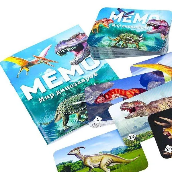 Развивающая игра Нескучные игры Мемо Мир Динозавров