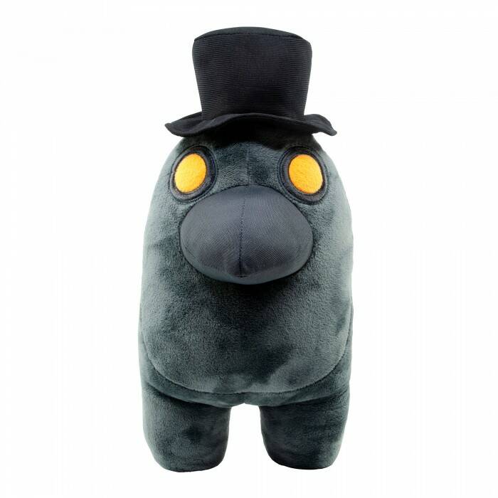 Плюшевая игрушка-фигурка Чумной доктор с маской и шляпой Among us 30 см