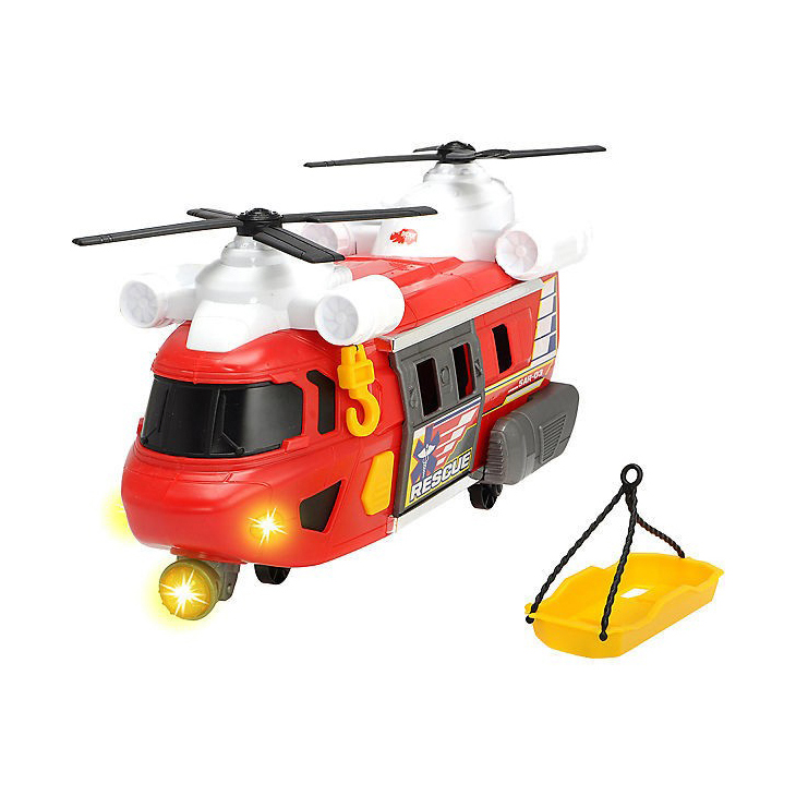 Спасательный двухвинтовой вертолет со светом и звуком