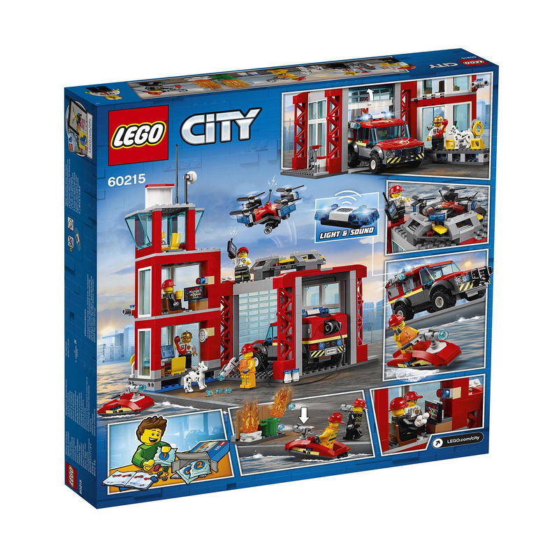 Конструктор LEGO City Пожарное депо
