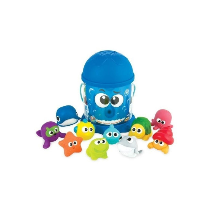 Набор игрушек для ванны Морские друзья WinFun Плескайся и брызгай