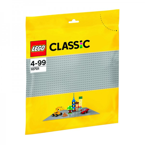 Конструктор LEGO Classic Строительная пластина серого цвета