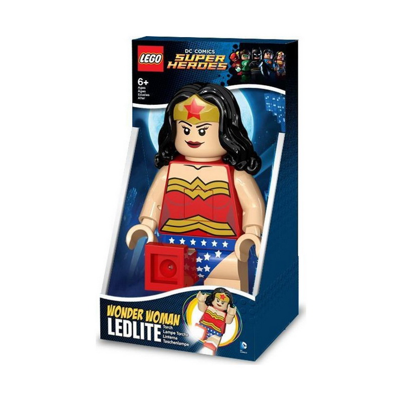 Игрушка-минифигура-фонарь LEGO DC Super Heroes (Супер Герои DC) Wonder Woman (Чудо-женщина)