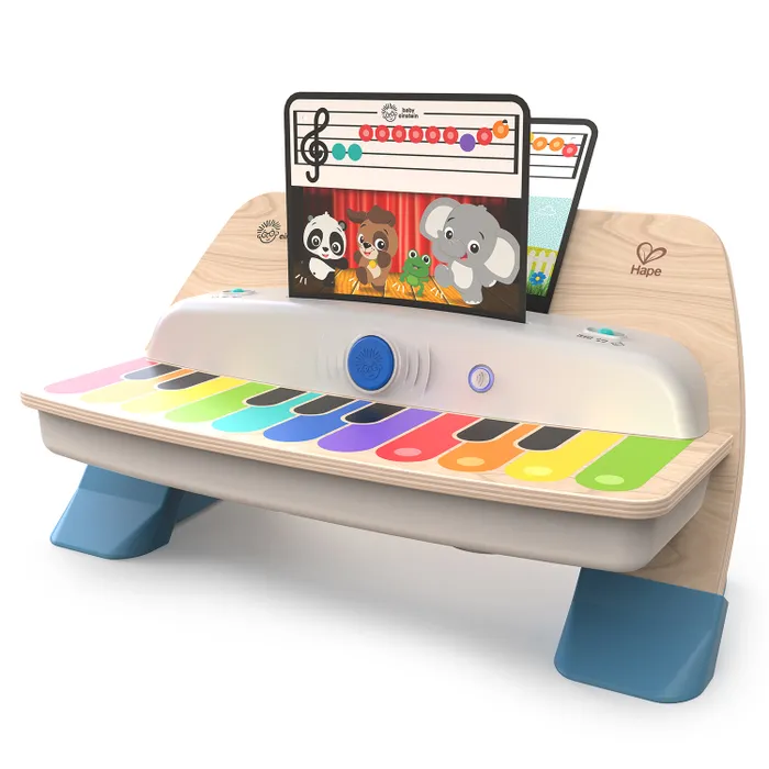 Музыкальная игрушка для малышей Hape Пианино 11 клавиш сенсорное Серия Волшебное прикосновение 