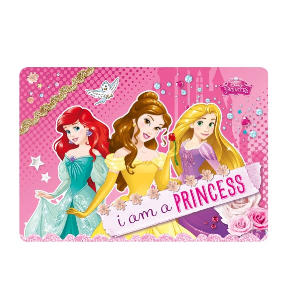 Подкладка на стол для лепки и рисования Disney Princess А4 