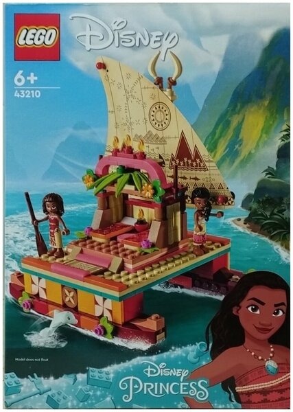 Конструктор LEGO Disney Лодка-путешественник Моаны 43210