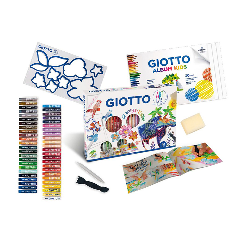 Набор для рисования Art Lab Creations Giotto с масляной пастелью