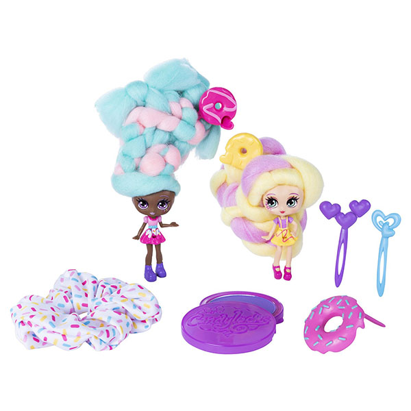 Набор мини-кукол Сахарная милашка Донна и Нат Spin Master Candylocks 8 см