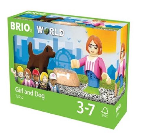 Игровой набор Девочка с собакой Brio