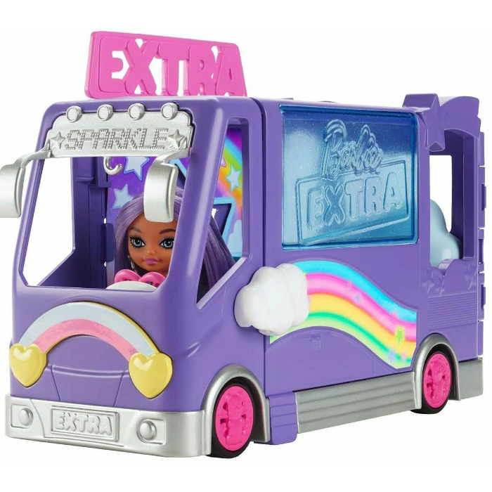 Игровой набор с куклой Barbie Экстра мини туристический автобус