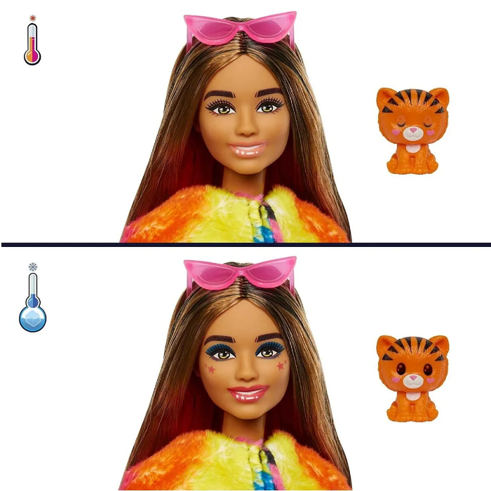 Кукла Barbie Cutie Reveal Милашка-проявляшка Тигр 