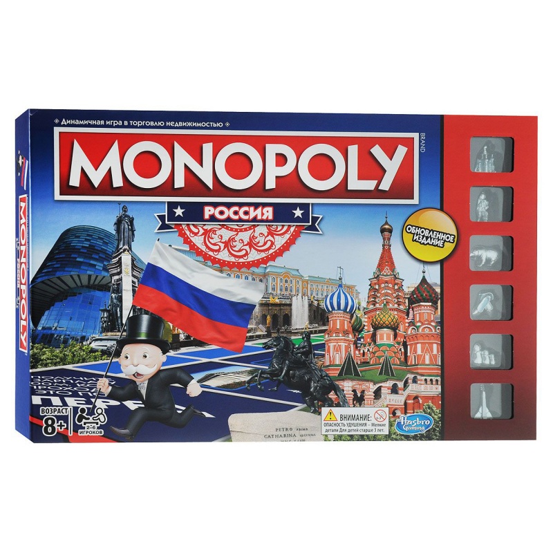 Настольная игра Монополия Россия Новая уникальная версия