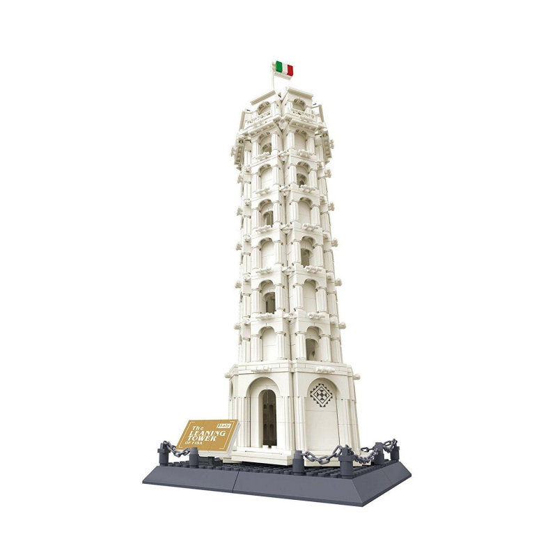 Конструктор Пизанская башня Италия 1334 элемента