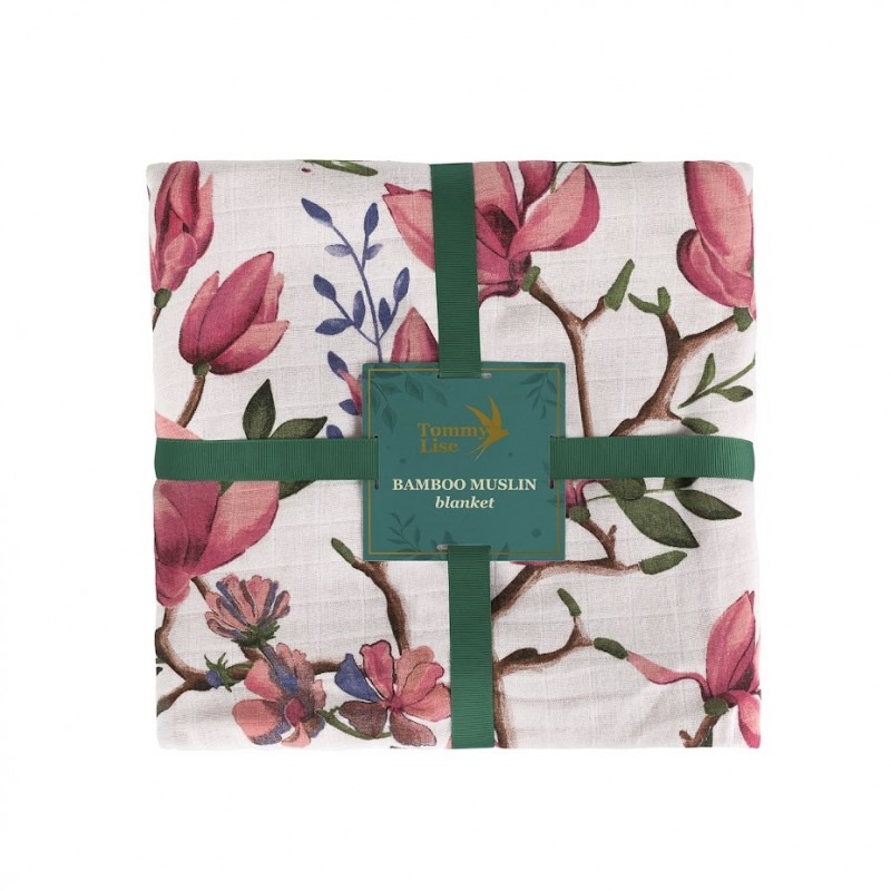 Четырёхслойное одеяло Tommy Line Magnolia Lovebirds 106 x 106 см
