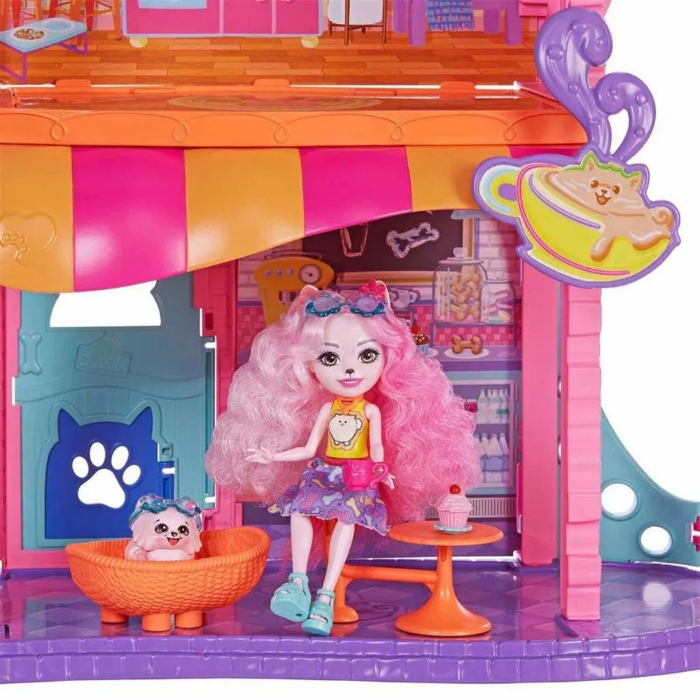 Игровой набор Barbie Enchantimals Таунхауз с кафе