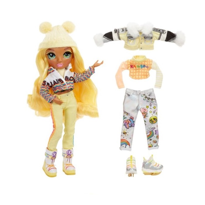 Кукла Rainbow High Winter Break Fashion Doll- Sunny Madison (Yellow)