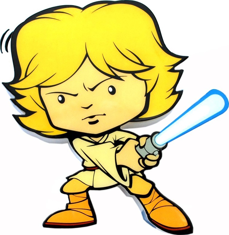 Пробивной мини 3D светильник Lego Light Starwars Звёздные Войны-Luke Skywalker