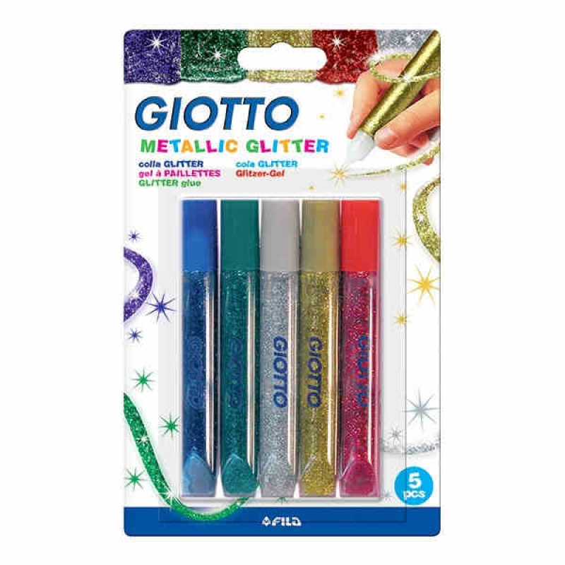 Клей для декора Giotto Glitter Glue Confettis 
