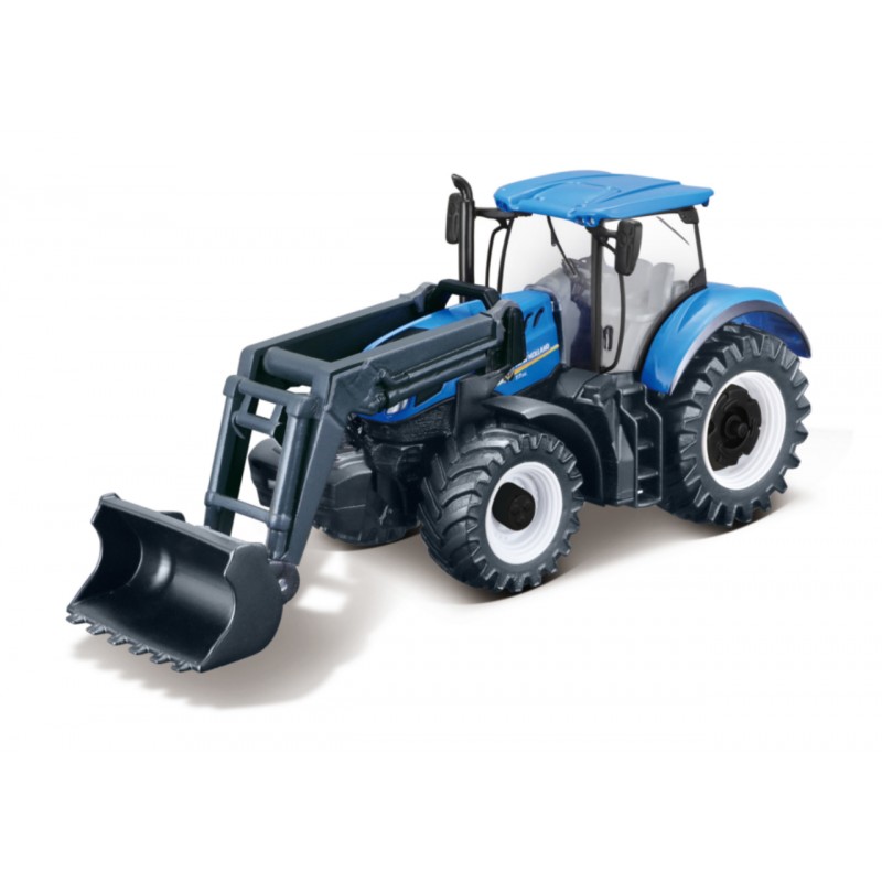 Машинка Farm Tractor 1:43 Bburago синий