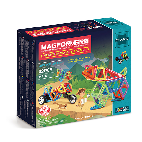 Магнитный конструктор Magformers Adventure Mountain Set 32 элемента