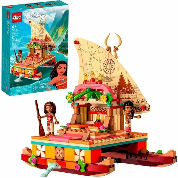 Конструктор LEGO Disney Лодка-путешественник Моаны 43210