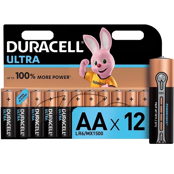 Батарейки Duracell UltraPower AA 12шт