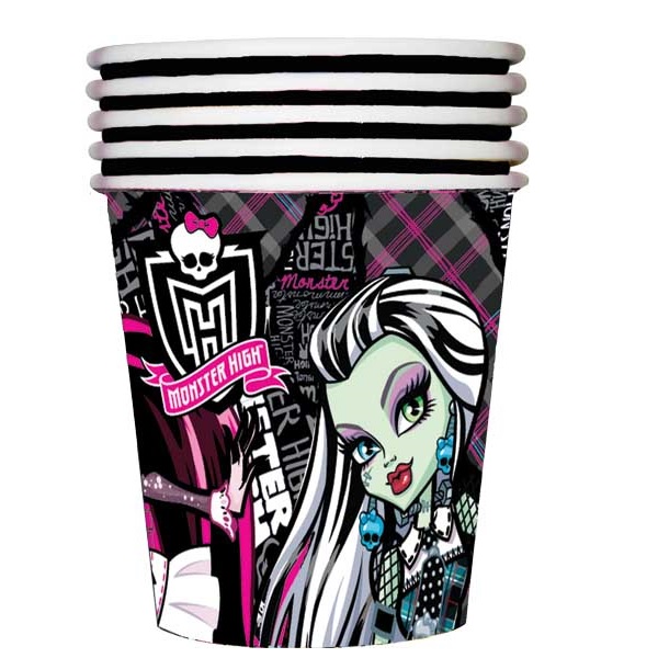 Стакан бумажный Росмэн Страшно красивые 210 мл Monster High