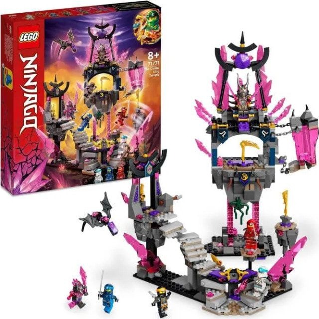 Конструктор LEGO Ninjago Храм Хрустального Короля The Crystal King Temple 703 детали