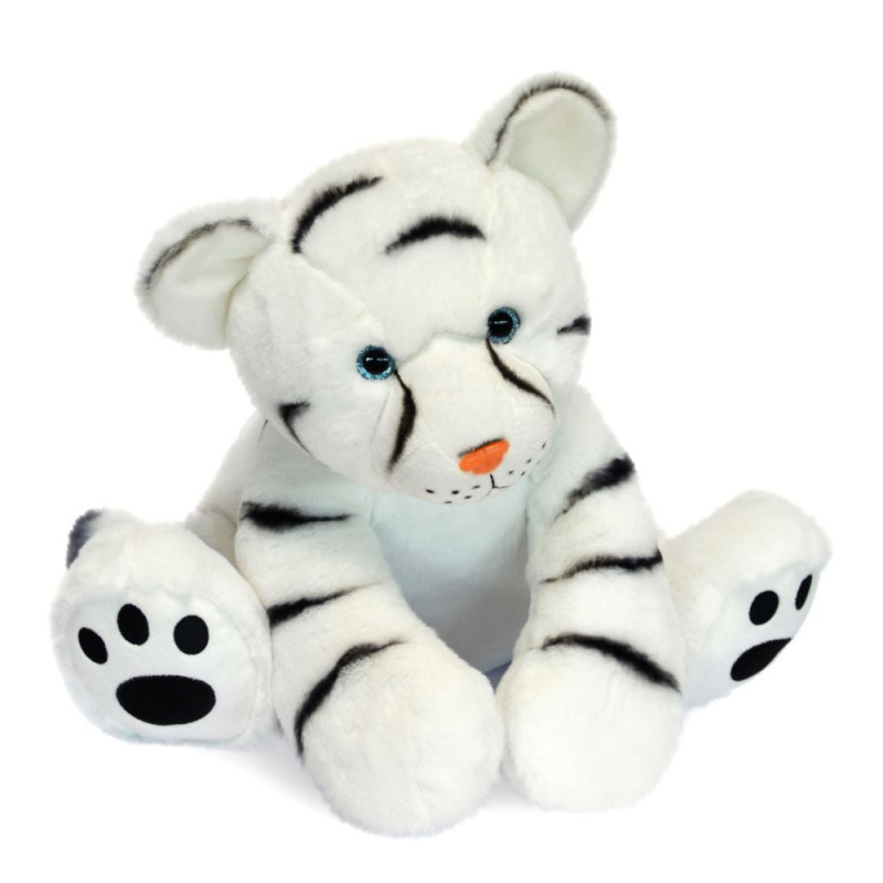 Мягкая игрушка Белый тигр Bebe Doudou 25 см